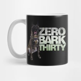 Zero Bark Thirty Military Dog Conan Mug